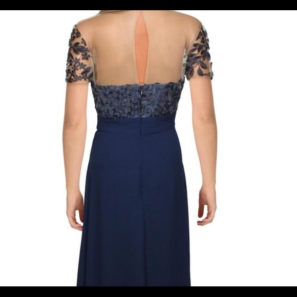 R.M. Richards Navy Dress Mother of the Bride - Picture 5 of 7